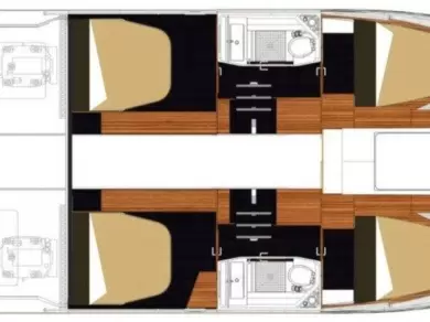 Noleggio Barca a motore a Rogosnizza – Fountaine Pajot Fountaine Pajot MY 37