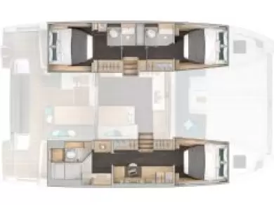 Noleggiare una Lagoon Lagoon 43 a Rogosnizza