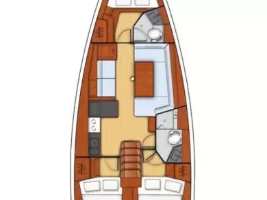 Bénéteau Oceanis 41.1 da affittare a  Rogosnizza