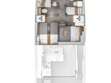 Noleggio Yacht di lusso a Rogosnizza – Bénéteau Swift Trawler 48