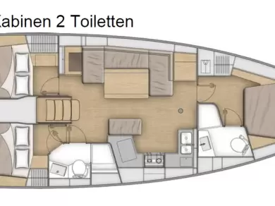 Noleggio Barca a vela a Primošten – Bénéteau Oceanis 40.1
