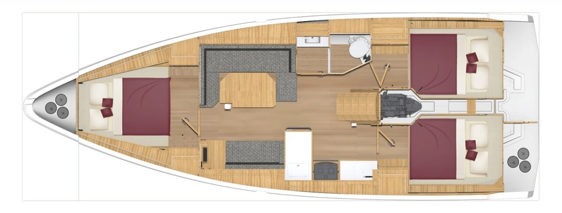 Noleggio Barca a vela Bavaria con patente nautica