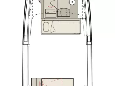 Saxdor Saxdor 400 GTO da affittare a  Sukošan