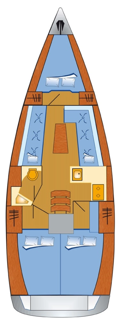 Bavaria Cruiser 34 da affittare a  Heiligenhafen