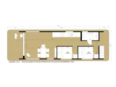 Noleggio Houseboat a Fürstenberg/Havel – WOMA Woma D13