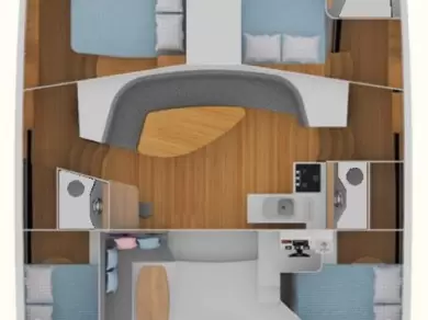 Noleggio Catamarano CatFlash 43 con patente nautica