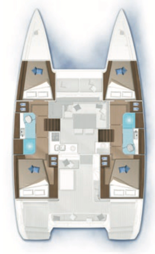 Noleggio Catamarano con o senza skipper Lagoon a Paraty