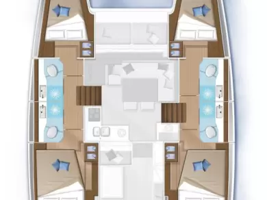 Noleggio Catamarano Lagoon con patente nautica