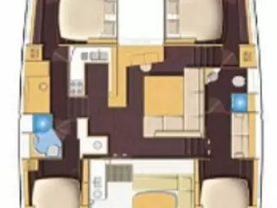 Lagoon Lagoon 500 da affittare a  Wyk auf Föhr