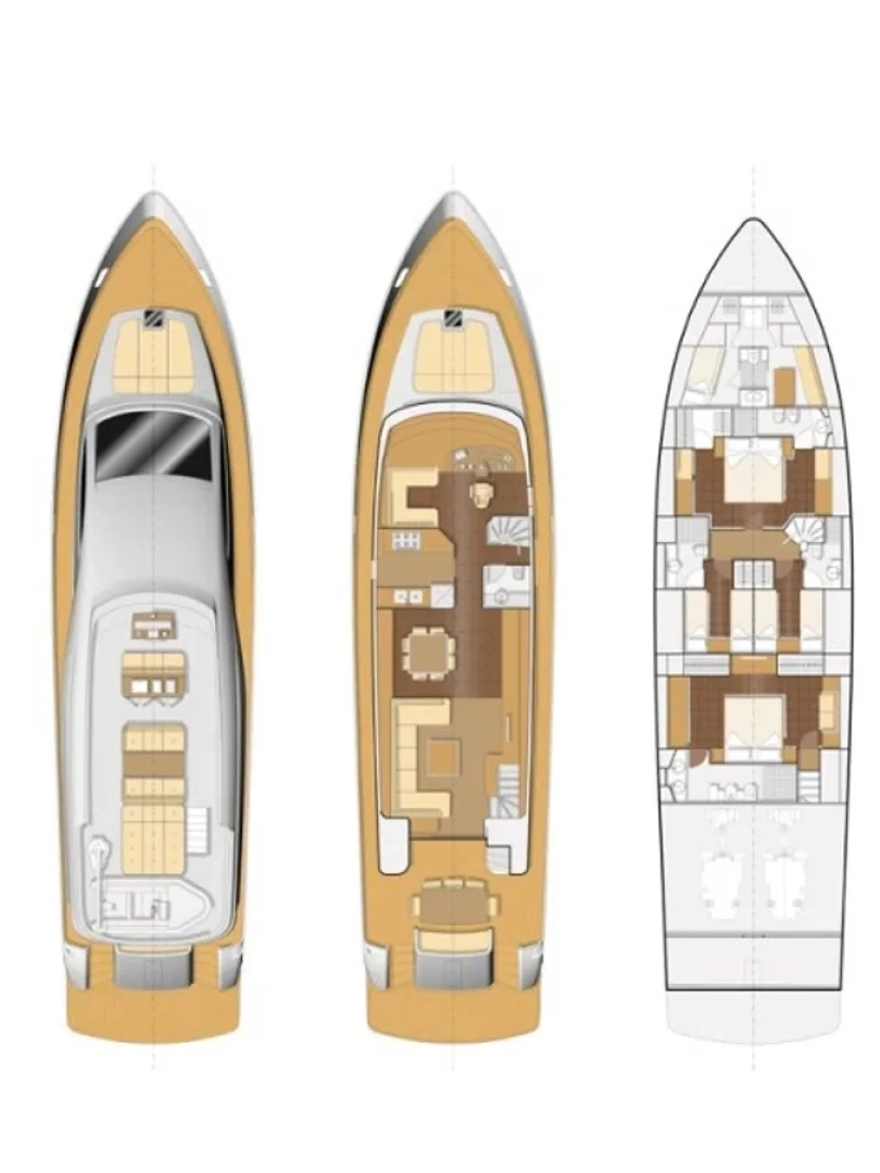 Noleggio Yacht di lusso Permare Group con patente nautica