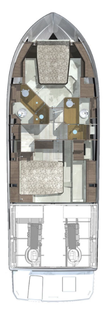 Noleggio barche Poltu Quatu economico Cranchi T43 Eco Trawler