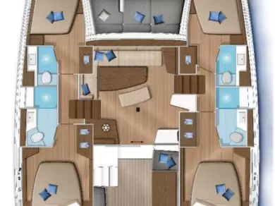 Noleggio Catamarano con o senza skipper Lagoon a Préveza