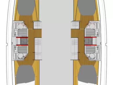 Noleggio Catamarano a Fethiye – Fountaine Pajot Astrea 42