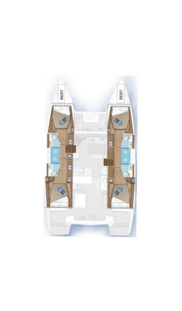 Noleggio Catamarano Lagoon con patente nautica