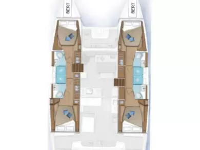 Noleggio Catamarano Lagoon con patente nautica