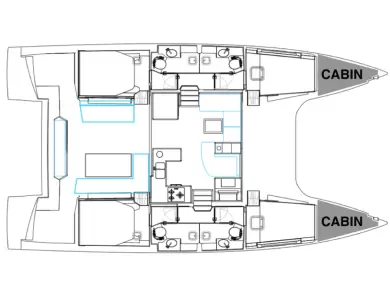 Noleggiare una Nautitech Nautitech 46 Fly a Road Town