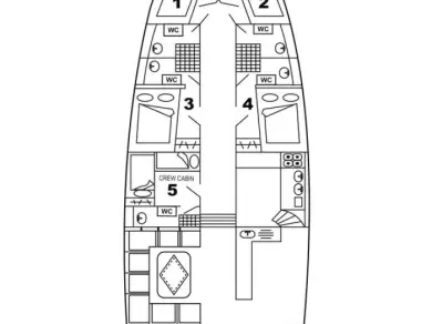 Noleggio Barca a vela con o senza skipper Custom Made a Tivat
