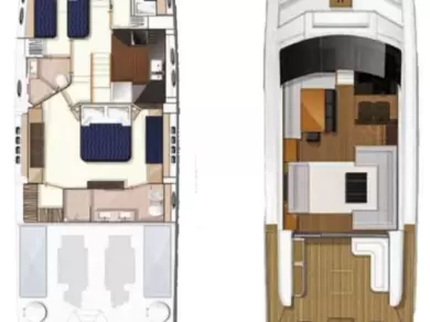 Noleggio Yacht di lusso a Seget Donji – Princess Princess V78