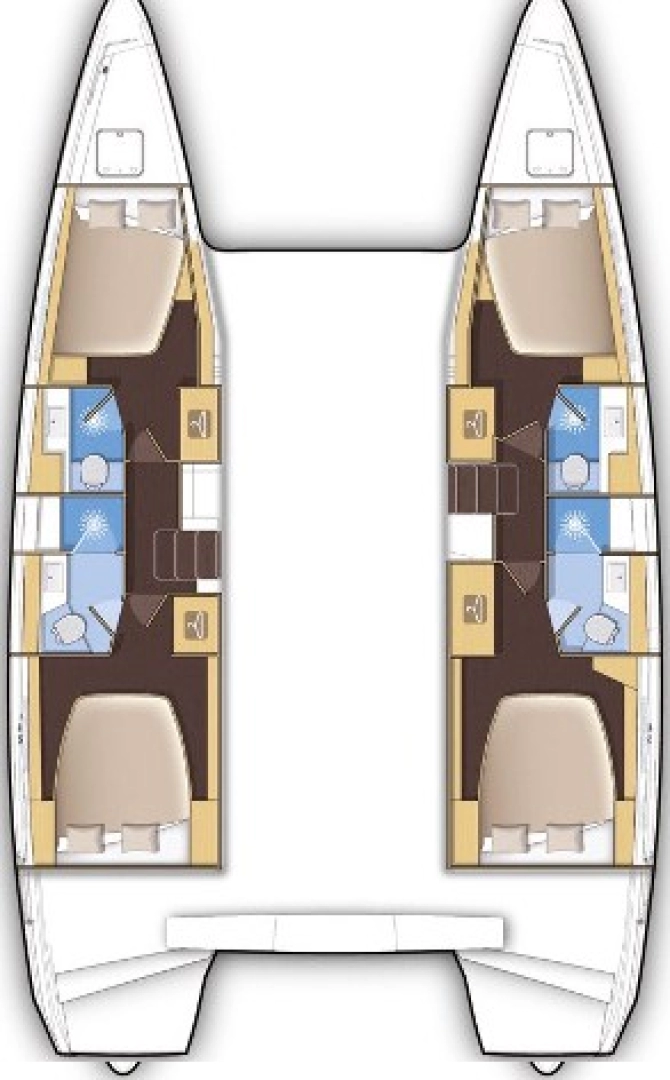 Noleggio Catamarano a Saint-Raphaël – Lagoon Lagoon 42