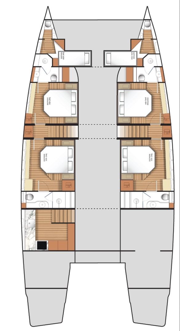 Moon Yacht Moon 6TY Power da affittare a  Spalato
