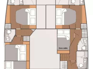 Fountaine Pajot Saba 50 da affittare a  Olbia