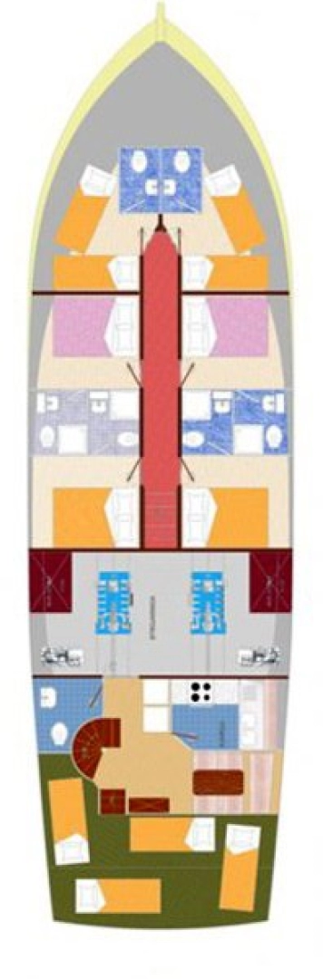 Noleggio Barca a vela a Spalato – Unknown M/S Altair