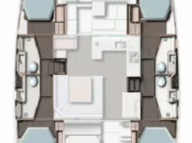 Noleggio Catamarano a Toulon – Leopard Catamarans / Robertson & Caine Leopard 45