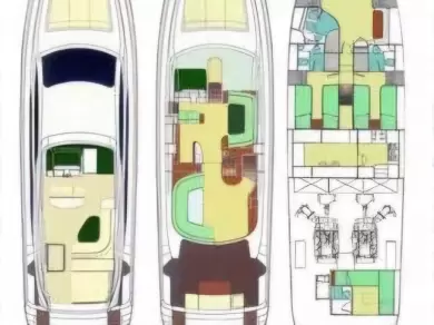 Riva Riva Dolcevita 70 Super - 3 + 1 cab. da affittare a  Cittanova