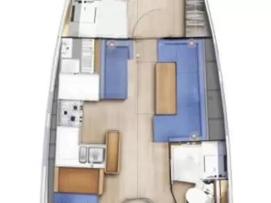 Noleggio a Zaravecchia (Biograd) – Jeanneau Sun Odyssey 410 su SamBoat