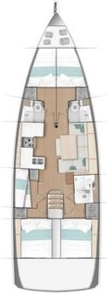 Noleggio barche Jeanneau Sun Odyssey 490 a Gouviá su Samboat