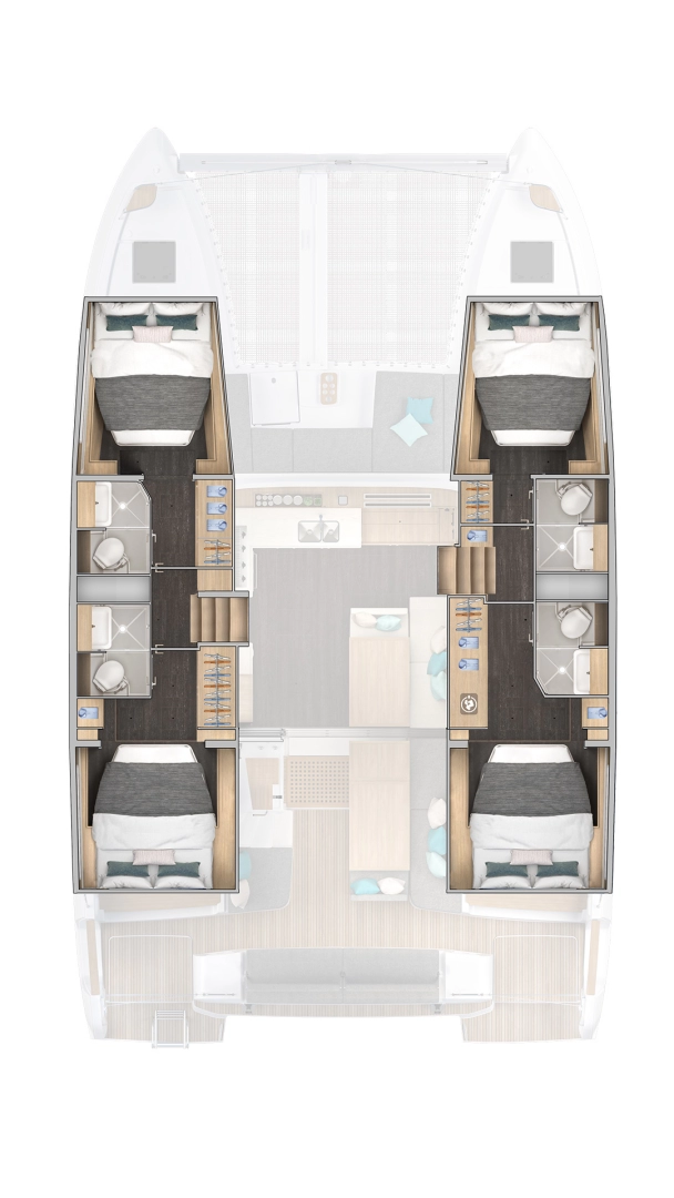 Noleggio barche Lávrio economico Lagoon 43