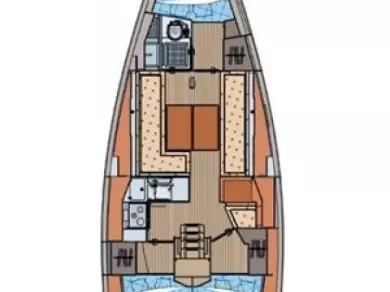 Noleggio Barca a vela Elan con patente nautica