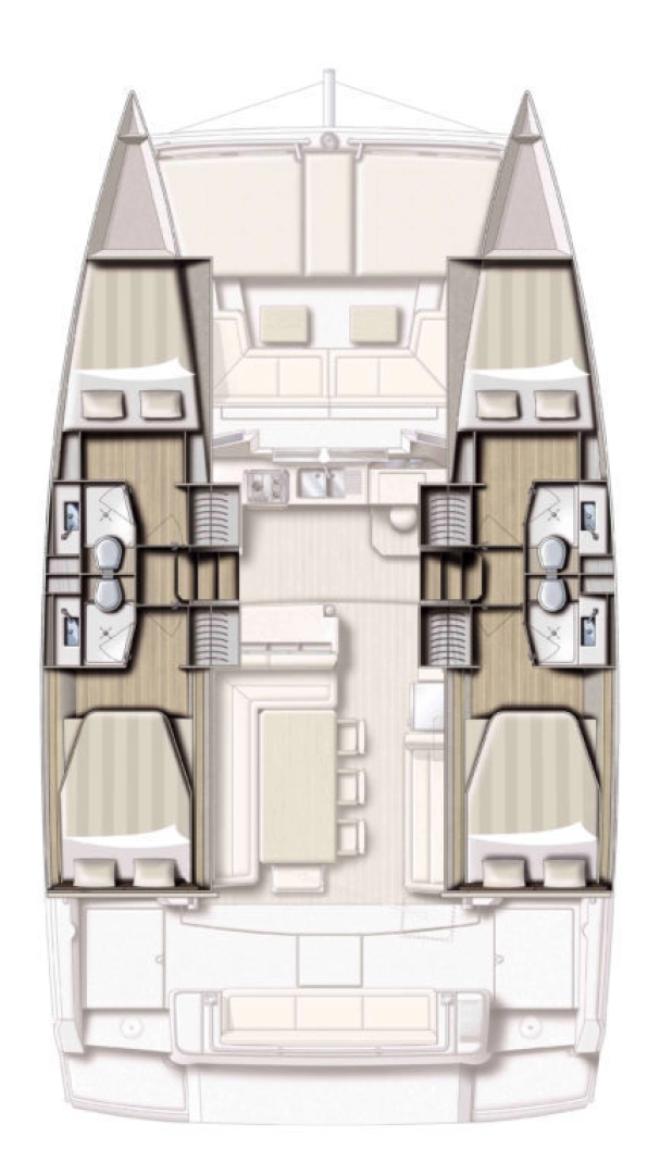 Catamarano a noleggio a Lefkáda al miglior prezzo