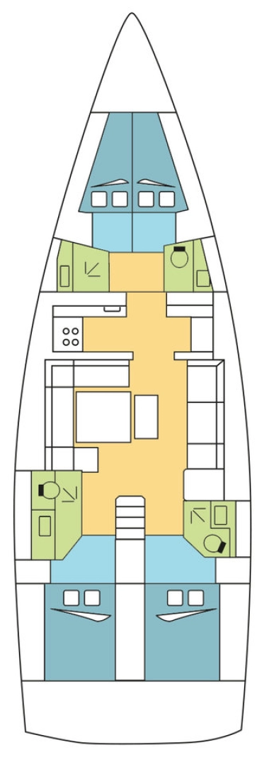Noleggio barche Dufour Dufour 512 Grand Large a Furnari su Samboat
