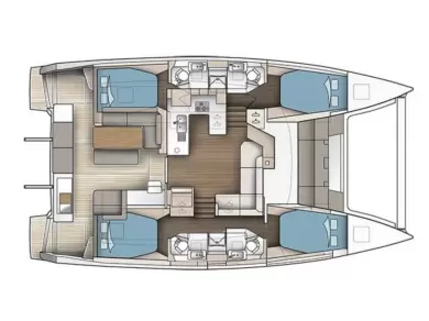 Fountaine Pajot Astrea 42 da affittare a  Road Town