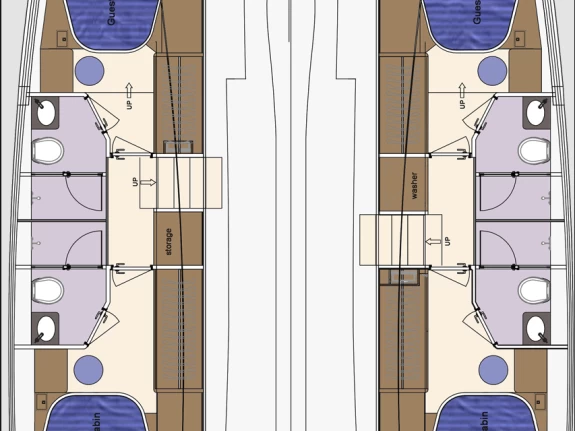 Noleggio barche HeySea Seaview 50 a Marsh Harbour su Samboat