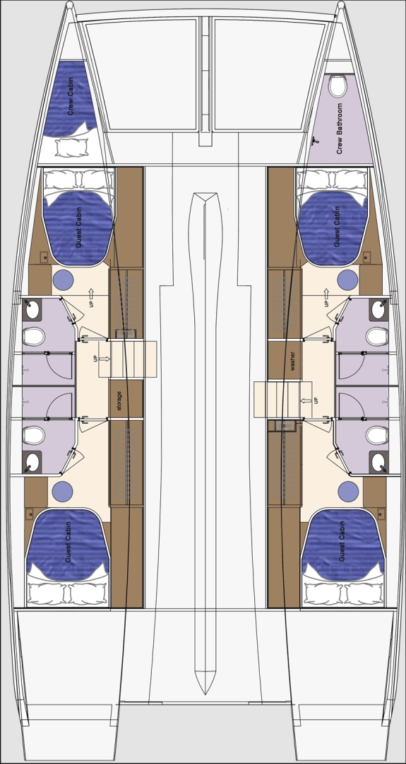 Noleggio barche HeySea Seaview 50 a Marsh Harbour su Samboat