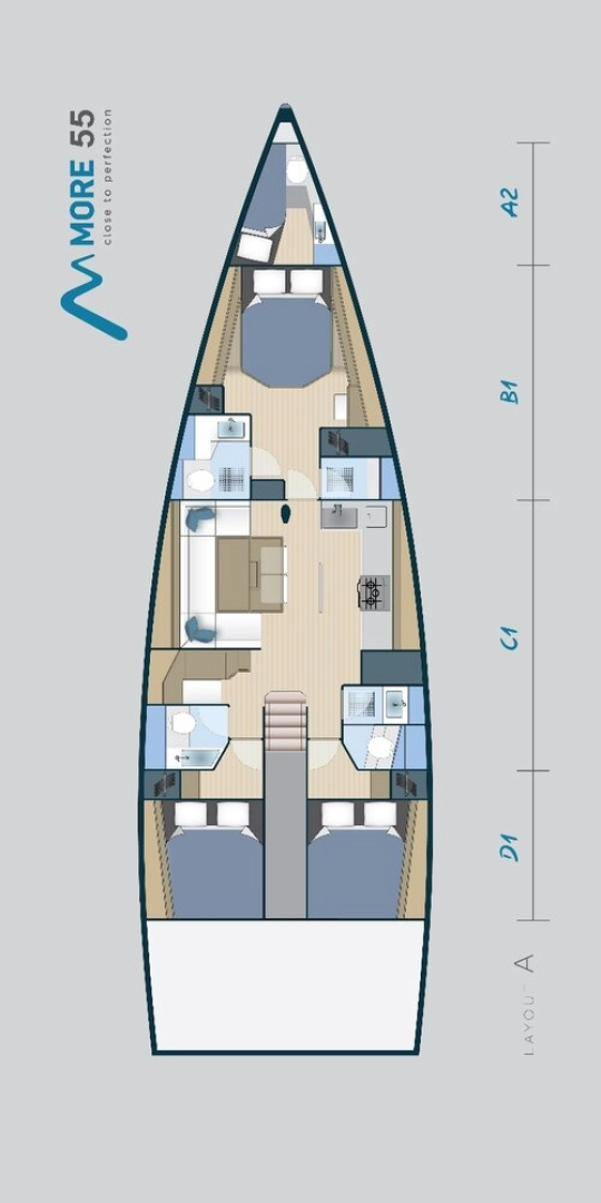 Noleggiare una More Boats More 55 a Seget Donji