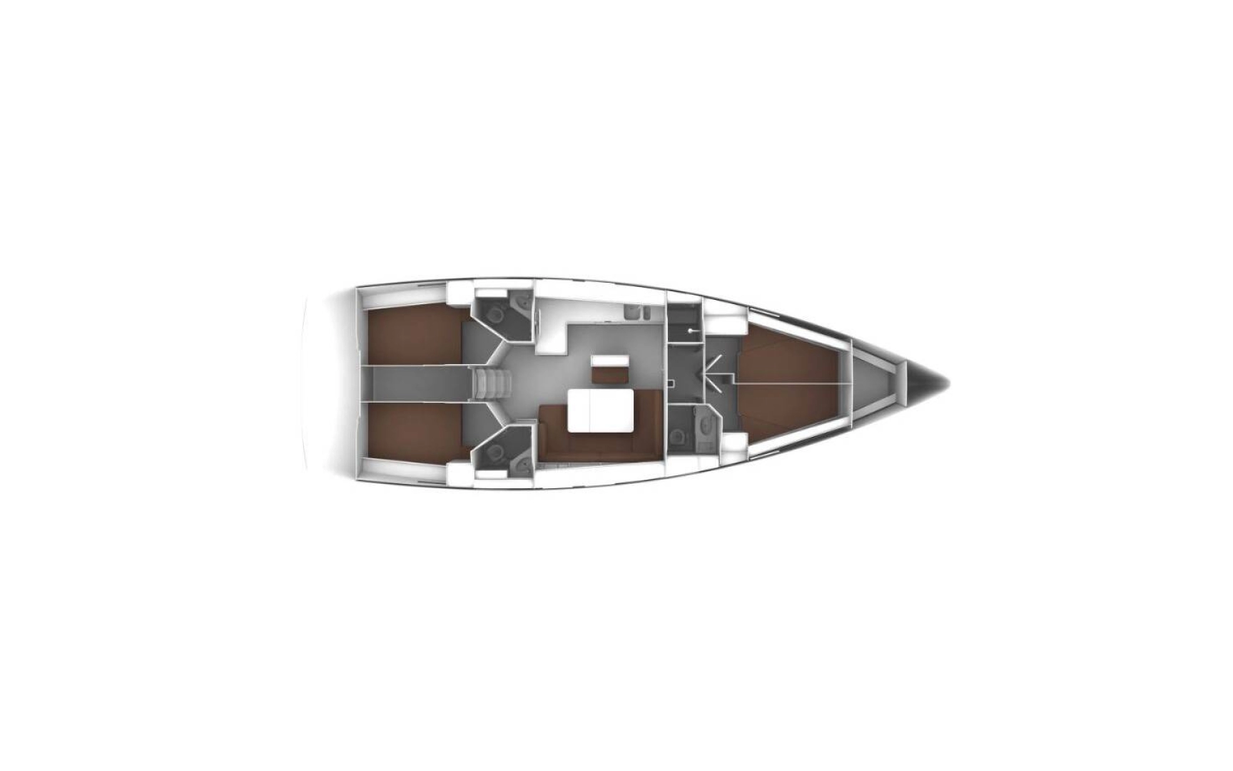 Noleggio barche Spalato economico Cruiser 46