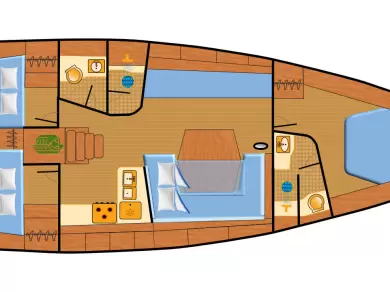 Noleggio Barca a vela a Pola – Dehler Dehler 46 SQ