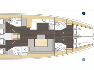 Noleggio barche Álimos economico Bavaria C46