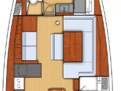 Noleggio barche Kaş economico Oceanis 48