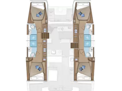 Noleggio Catamarano con o senza skipper Lagoon a Álimos