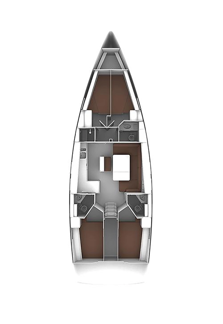 Noleggio Barca a vela a Lefkáda – Bavaria Cruiser 46