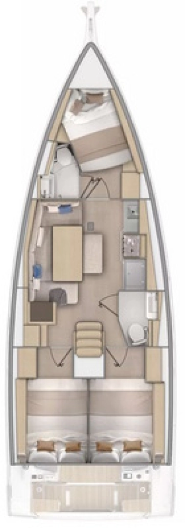 Noleggio Barca a vela con o senza skipper Bénéteau a Kos