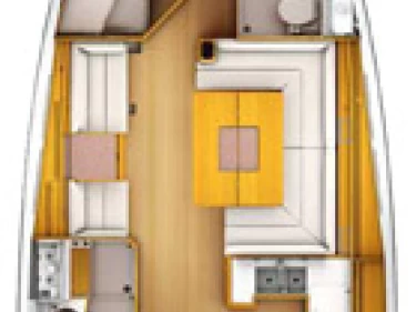 Noleggio barche Jeanneau Sun Odyssey 439 a Lefkáda su Samboat