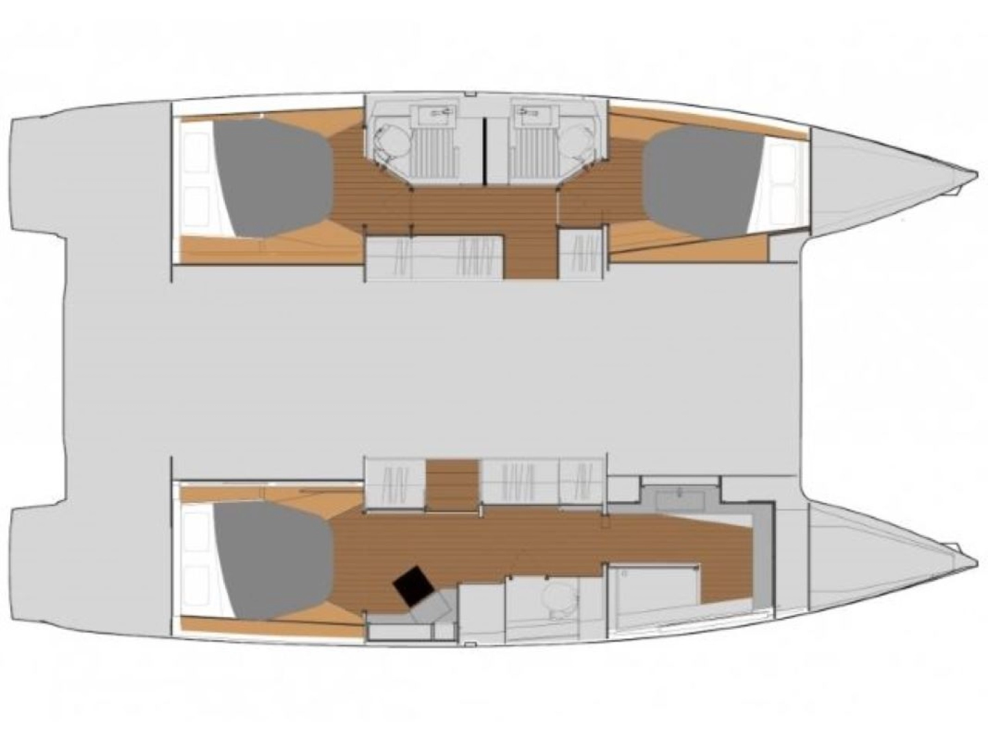 Noleggio Catamarano con o senza skipper Fountaine Pajot a Marsh Harbour