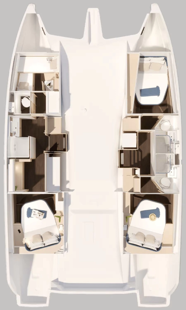 Noleggio a Road Town – Fountaine Pajot Fountaine Pajot FP 44 Maestro - 3 cab. su SamBoat