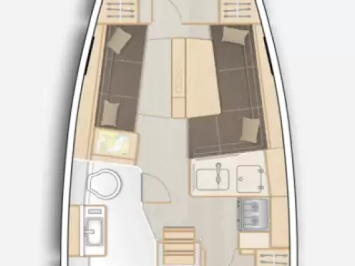 Noleggio Barca a vela a Marsiglia – Hanse Hanse 348