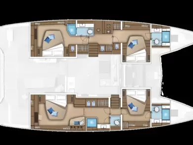 Noleggio Catamarano a Parham Town – Lagoon Lagoon 55